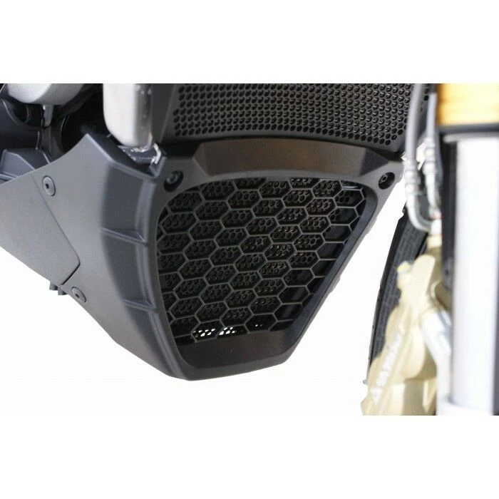 APRILIA TUONO V4 2011-2014 Oil Cooler Guard CNC By Evotech Performance