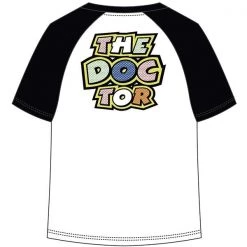 VR46 Clothing KIDS VR46 T-Shirt DOTTORINO The Doctor Official Valentino Rossi Merchandise