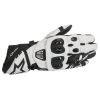 ALPINESTARS GP PRO R2 Black/White Motorbike Leather Sports Racing Gloves S-3XL