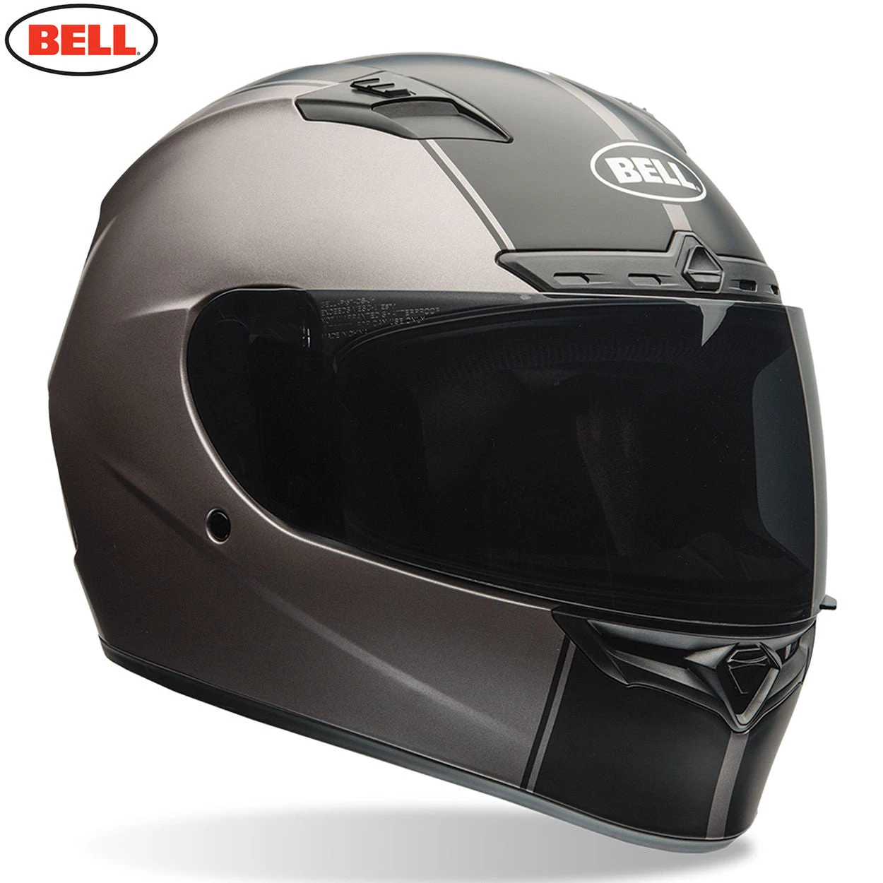 Bell Helmets BELL Street Qualifier TRIUMPH 675 Stickers Reactolite Visor DLX Rally Helmet