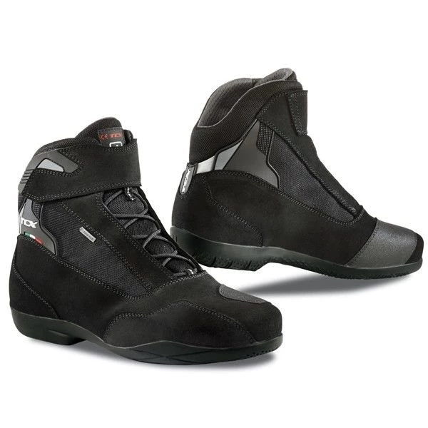 TCX JUPITER 4 Gore-Tex Black Suede/Leather Motorbike/Scooter Short Ankle Boots TCX Boots
