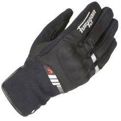 FURYGAN JET All Season Waterproof Black Motorcycle/Scooter Short Gloves
