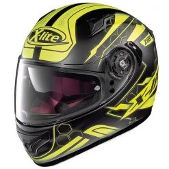 X-lite 20% OFF Xlite X661 MEDIUM Honeycomb Yellow/Black Motorbike Helmet X-Lite Helmets