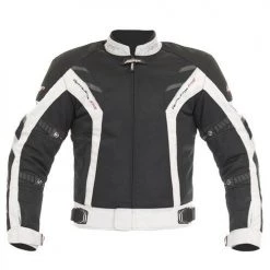 RST VENTILATOR V (5) Silver/Black Vented Mesh Cooling Summer Motorbike CE Jacket RST Clothing