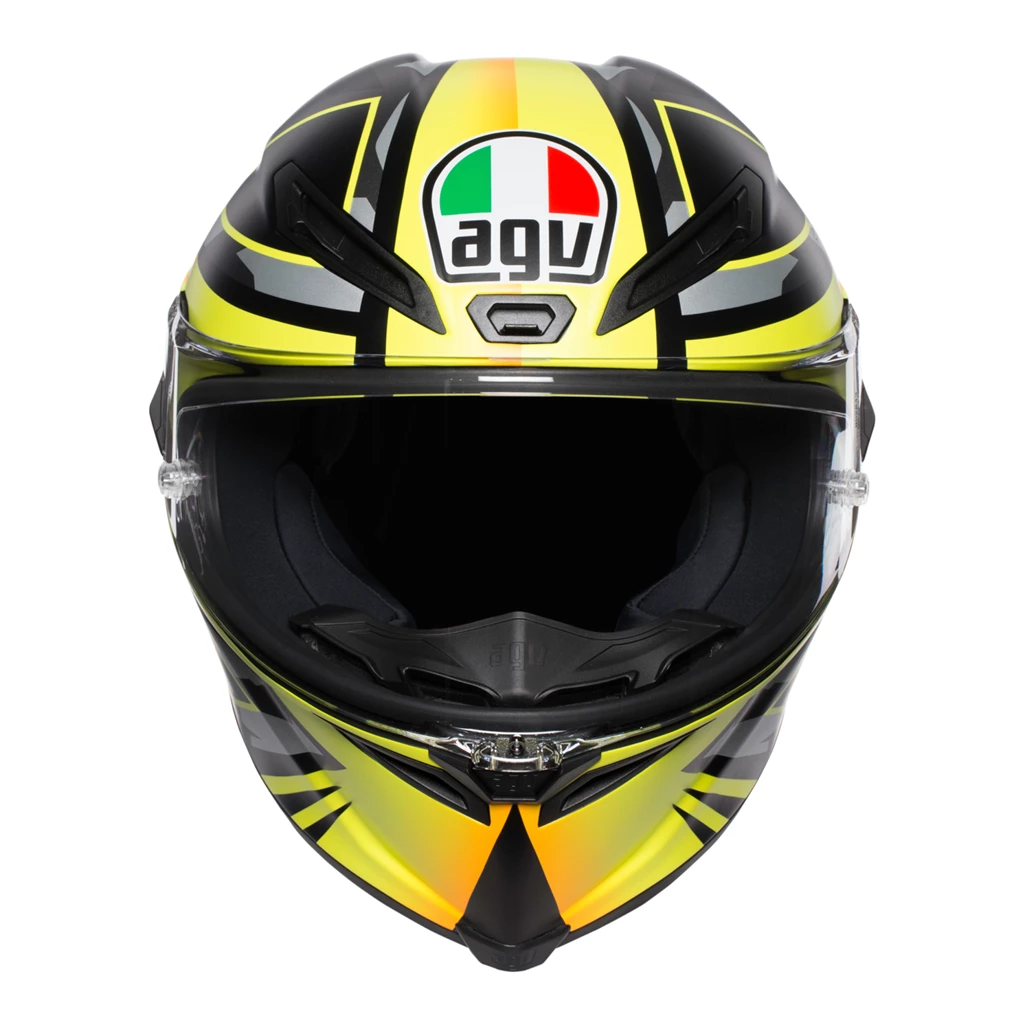 AGV Helmets AGV CORSA-R Sports Performance Carbon Fibreglass Motorbike Helmet Pinlock FREE