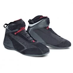 Ixon Clothing IXON SPEEDER Suede CE Motorcycle/Scooter Sports Ankle Black Boots/Shoes