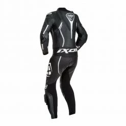 IXON VORTEX LADY Ladies Black/White Leather CE Certified Motorbike Racing Suit Ixon Clothing