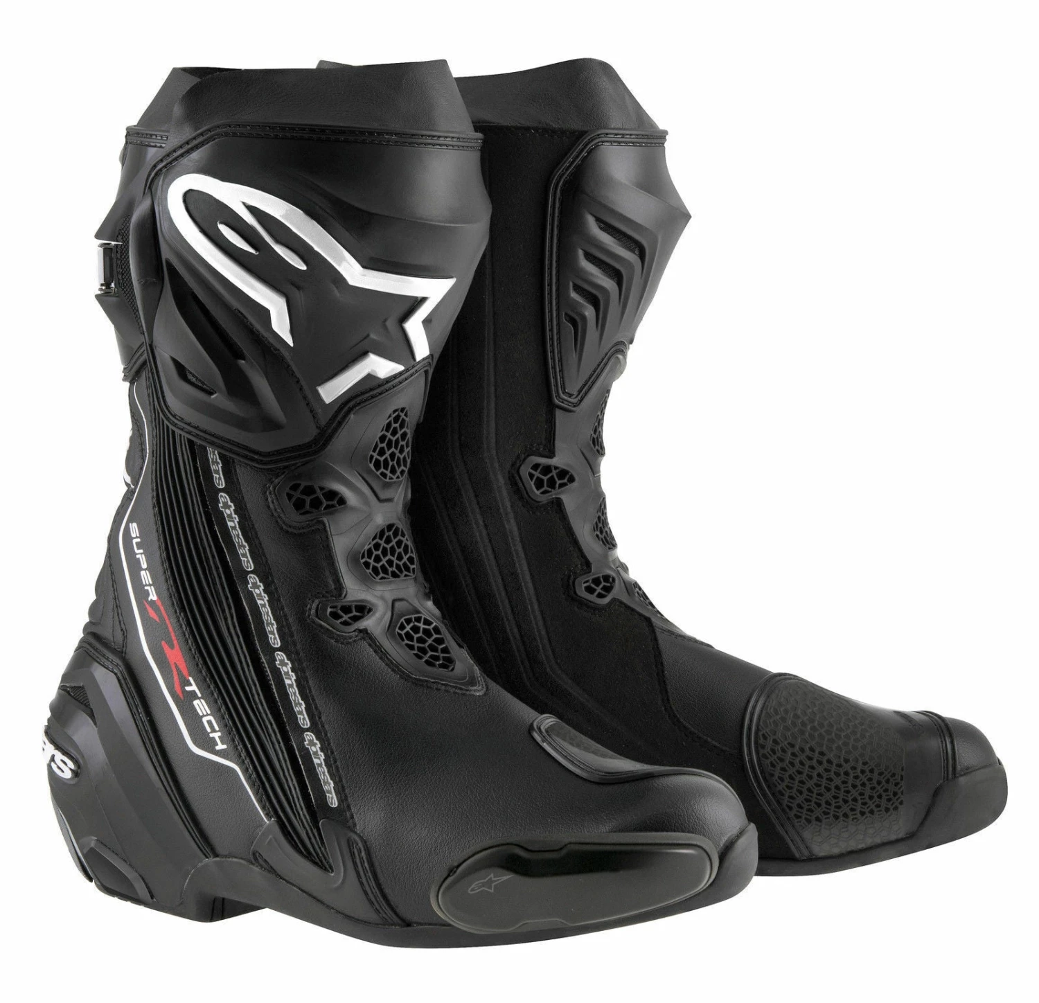 10% OFF Alpinestars SUPERTECH R Black 2017 Motorbike Racing Sports Boots