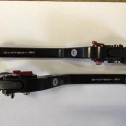 Used KAWASAKI ZX10R 2016-2019 Folding Clutch/Brake Levers Evotech Performance