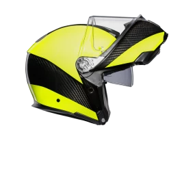 AGV SPORTS MODULAR CARBON Flip Front Up Touring Motorcycle Helmet 1295 Grams AGV Helmets