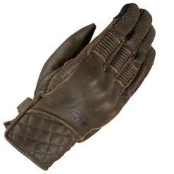 FURYGAN TOM D30 Stylish Rusted Leather Motorcycle/Cruiser/Retro Short Gloves