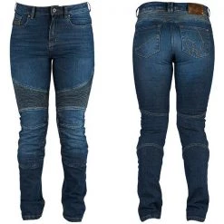 FURYGAN LADY PURDEY Motorbike Denim Aramid Abrasion Jeans D30 Knee Armour Furygan Clothing