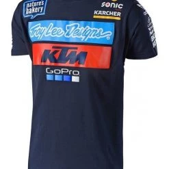YOUTH Troy Lee Designs TEAM KTM 2018 T-SHIRT Motocross MX Motorbikes TLD Go Pro