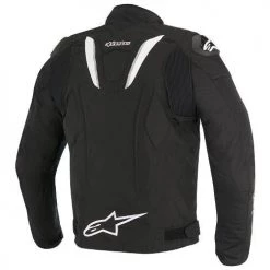 Alpinestars Jackets 10% OFF Alpinestars T-GPR Black/White Waterproof Motorbike Textile Jacket