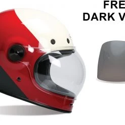 BELL CRUISER 2019 BULLITT Triple Threat Modern Retro Classic Motorcycle Helmet