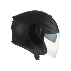 AGV Helmets AGV K5 JET MATT BLACK Open Face Visor/Sun Visor Motorcycle/Scooter Helmet 2017+