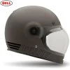 BELL BULLITT Metallic Titanium Modern Retro Classic Motorcycle Street Helmet
