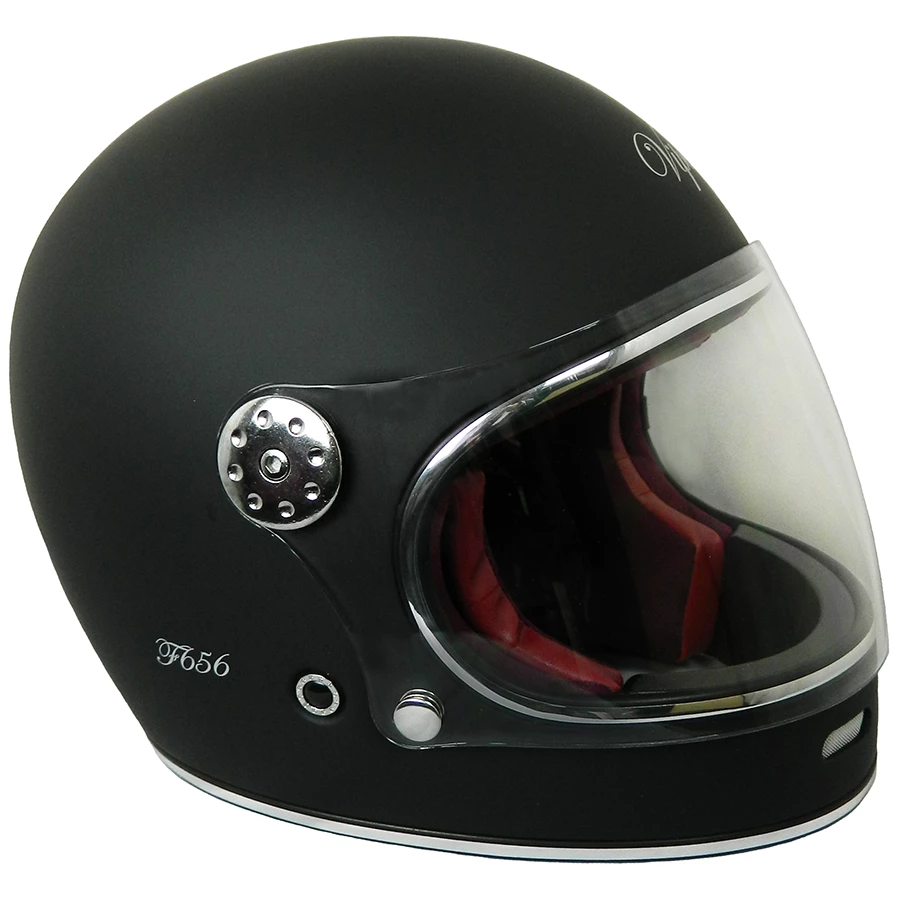 VIPER F656 VINTAGE Motorcycle Retro/Bullitt/Classic Fibreglass Cheap Helmet