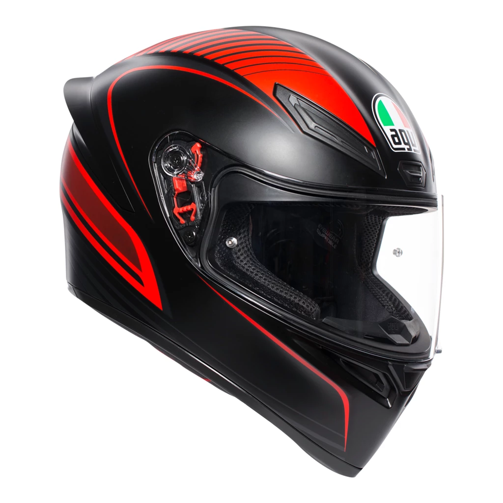 AGV K1 2018+ Sports Motorbike Lightweight Helmet With Spoiler And Pinlock Ready AGV Helmets