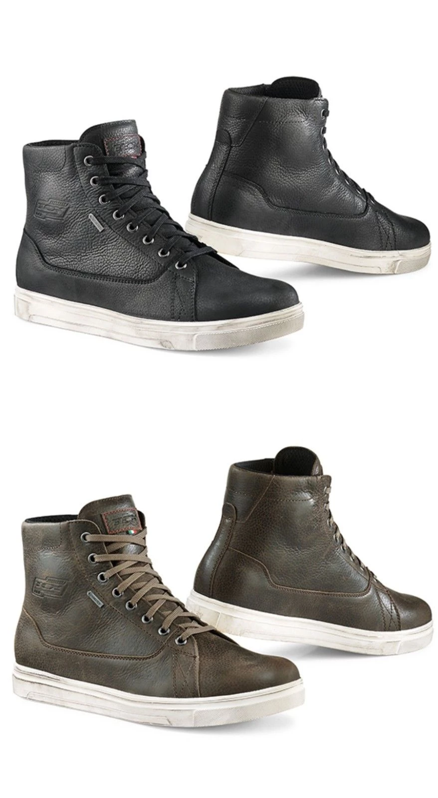 TCX Boots TCX MOOD GORE-TEX Waterproof Leather Motorcycle/Scooter Ankle Shoes/Boots