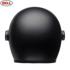 BELL Cruiser RIOT Matte BLACK Open Face Motorcycle Helmet Clear Flip Visor Bell Helmets