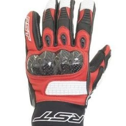 RST FREESTYLE Red CE Motorbike Leather Short Sports 2705 Gloves Cheap RST Clothing