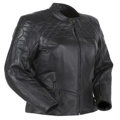 Furygan Clothing FURYGAN LEGEND LADY Black Motorcycle Leather Vintage/Cruiser/Retro Jacket
