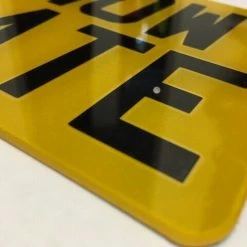 Unbranded High Quality Motorbike Reflective Number/Show Plate 9x7/8x6/7x5/6x4/9x3/8x2/7x2