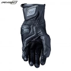 Five RFX 4 ST Black Goatskin Leather Road/City/Urban/Sports Gloves