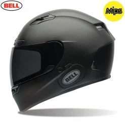 BELL 'Reactolite Visor' Street Qualifier DLX MIPS Matte BLACK Motorbike Helmet Bell Helmets