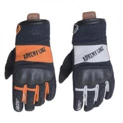 RST 2109 ADVENTURE CE Approved Motorcycle Gloves Off Road Orane/Black/Silver RST Clothing