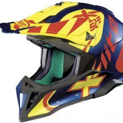 Nolan X-Lite Helmets X-Lite X-502 Motocross MX Off-Road Green Lane Motorcross Peak Helmet X502