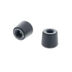 KAWASAKI ZX6R (2019 Onwards) Black Bar End Weights By Evotech Performance