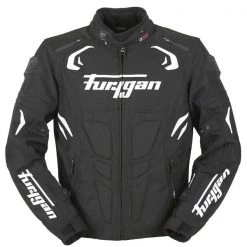 Furygan Clothing FURYGAN BLAST 2018 Motorcycle/Scooter Textile Black/White Jacket