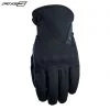 Five Gloves Five MILANO Black Waterproof & Thinsulate 180g Mid Season Motorbike Gloves