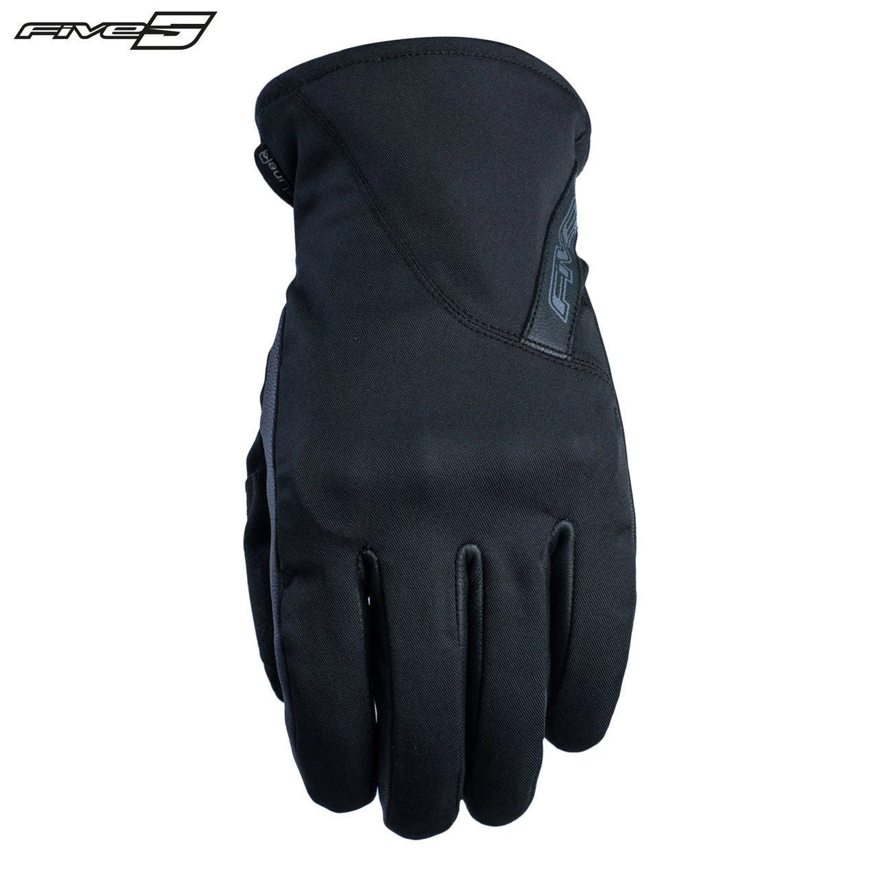 Five Gloves Five MILANO Black Waterproof & Thinsulate 180g Mid Season Motorbike Gloves