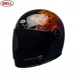 Bell Helmets BELL Cruiser 2018 BULLITT SE Hart Luck Metallic Bubbles Retro Motorbike Helmet