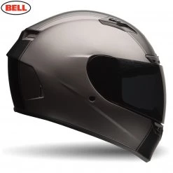 BELL Street Qualifier Reactolite Visor DLX Rally Matte Titanium Motorbike Helmet Bell Helmets