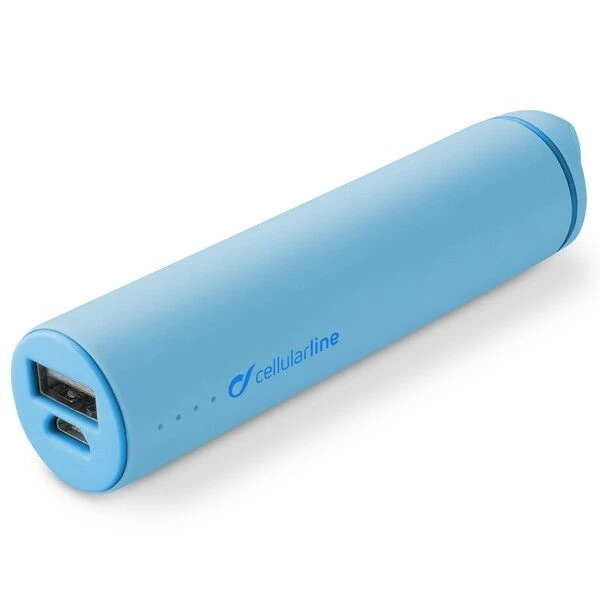 INTERPHONE Cellularline BLUE Powerbank The Portable USB Charger/Micro USB Cable