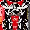 Isle Of Man TT Races RED Chequer 3D Gel Motorbike Motografix Tankpad Protector