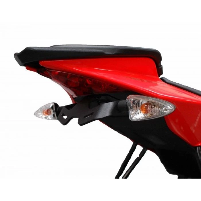 APRILIA RS4 50 2011 Onwards Tail Tidy Black CNC Machined By Evotech Performance