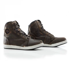 RST Clothing RST IOM TT CROSBY Brown Leather WP Mens Ankle Motorbike/Scooter/Retro Boots