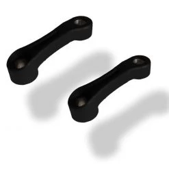 YAMAHA MT-09 2017+ Mirror Extension Black Brackets By Evotech Performance