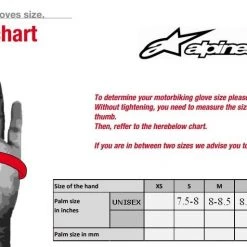 Alpinestars Gloves ALPINESTARS SR3 Drystar Waterproof Thinsulate Thermal Winter Motorcycle Gloves