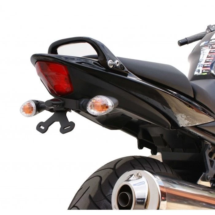 SUZUKI 650 BANDIT 2009-14 Tail Tidy CNC Machined Black By Evotech Performance