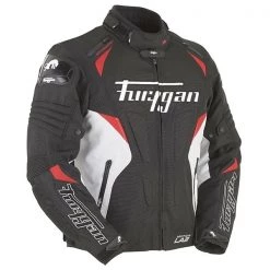 FURYGAN WIND Ducati/Honda Red/Black Textile Racing Style Motorbike Jacket
