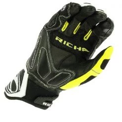 Richa Clothing RICHA STEALTH Perforated Leather Summer Short CE Certified Motorcycle Gloves