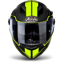 AIROH MOVEMENT-S Faster Yellow Matt Sun Visor Motorbike Helmet Pinlock Included