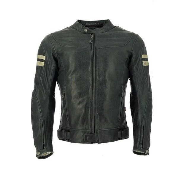 RICHA HAWKER Cognac/Grey Motorcycle/Cruiser/Retro/Vintage/Scooter Leather Jacket