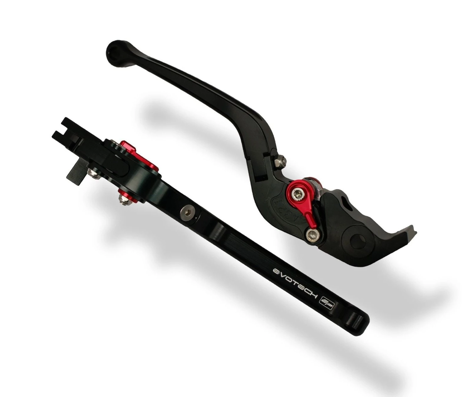 YAMAHA MT-07 2013+ Folding Black Clutch & Brake Lever Set Evotech Performance